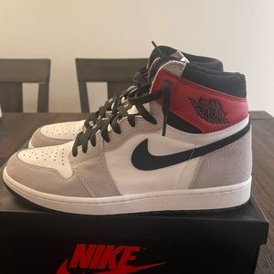 Jordan 1 HIGH size 12 LIGHT SMOKE GRAY